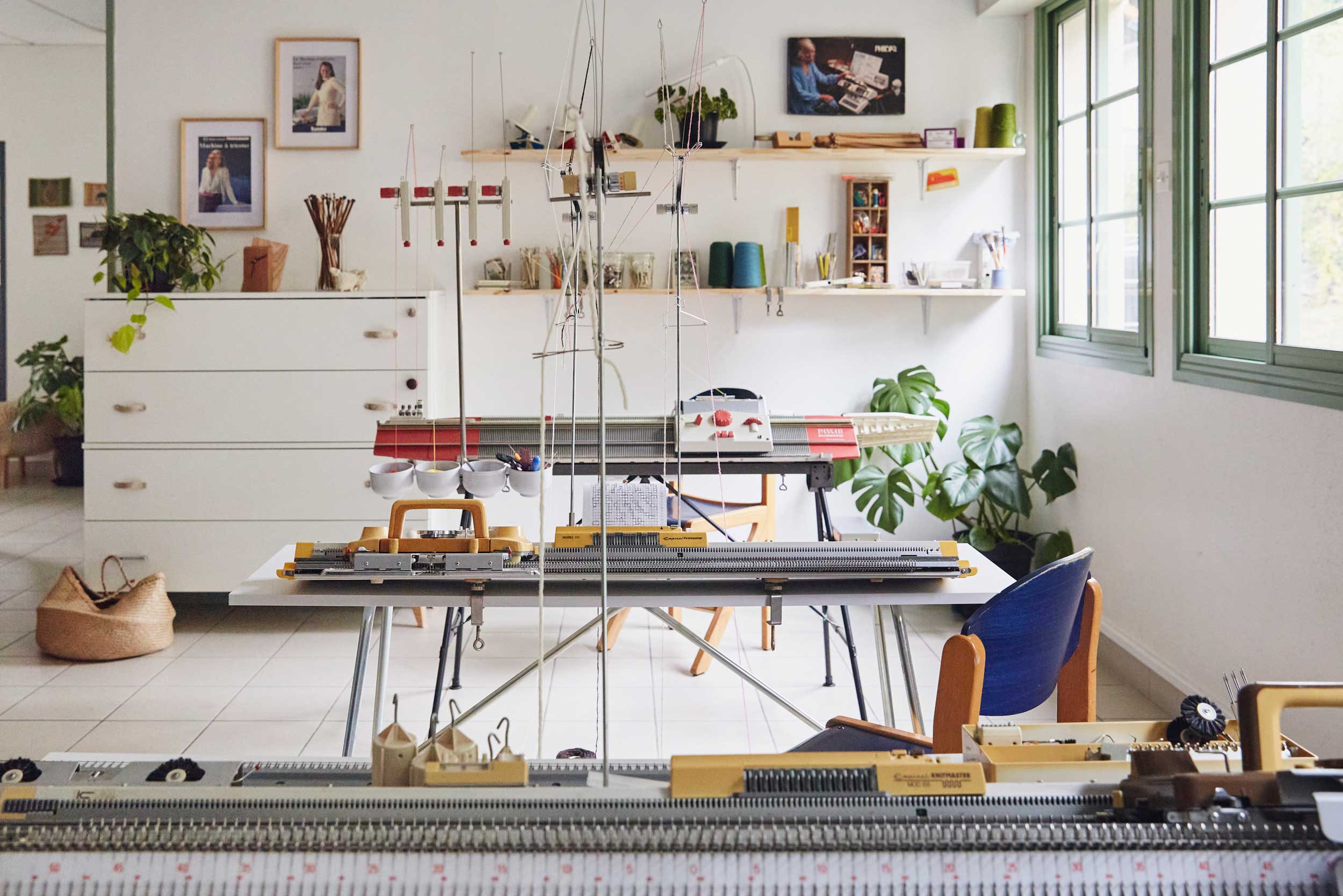 formation tricot main et machine