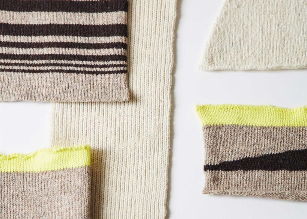 Machine à tricoter, initiation