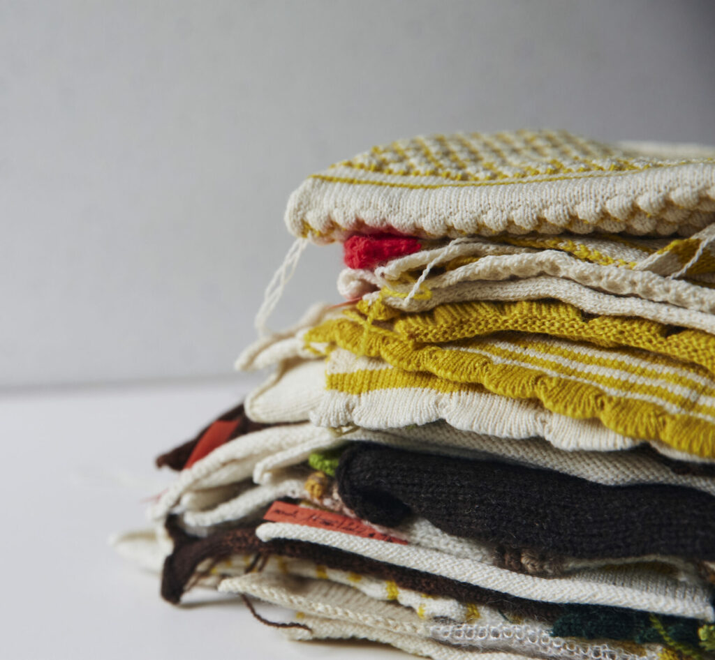 Tricot machine Échantillonnage